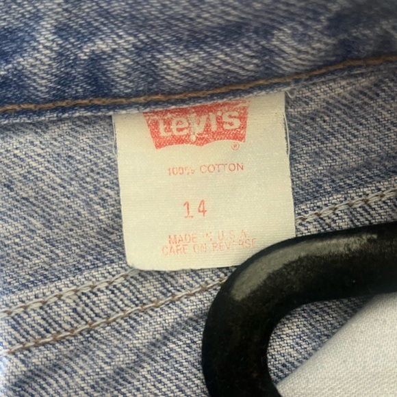 Vintage Levis Native Blue size 14 length 30 inches no rips tears or distressing - Picture 2 of 10